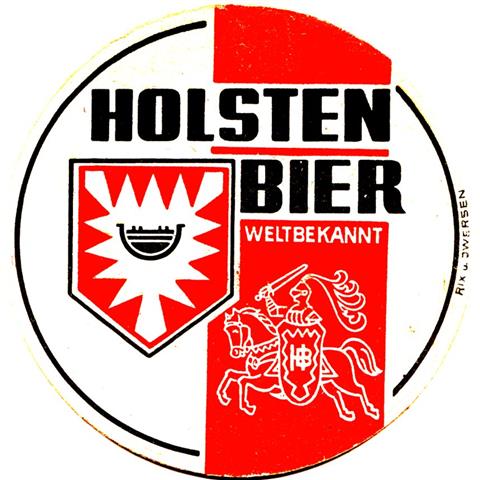 hamburg hh-hh holsten rund 1a (215-m weltbekannt-schwarzrot)